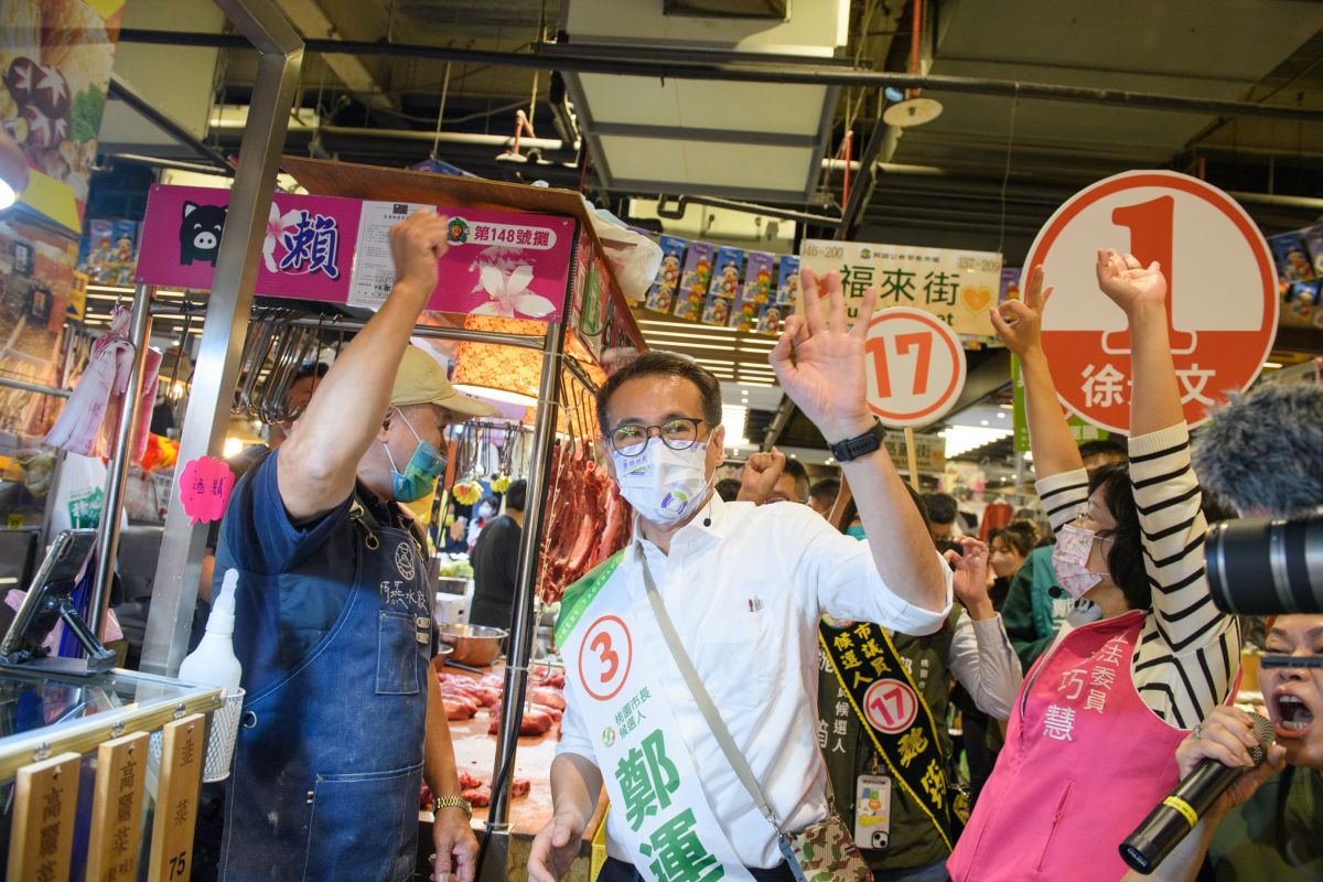 ▲鄭運鵬表示，桃園本就有很多科技大廠，現在每一年、每一個月也都會有新進度，自己與現在的桃園市政府會提前規劃，讓廠商可以放心投資。（圖／鄭運鵬辦公室提供）