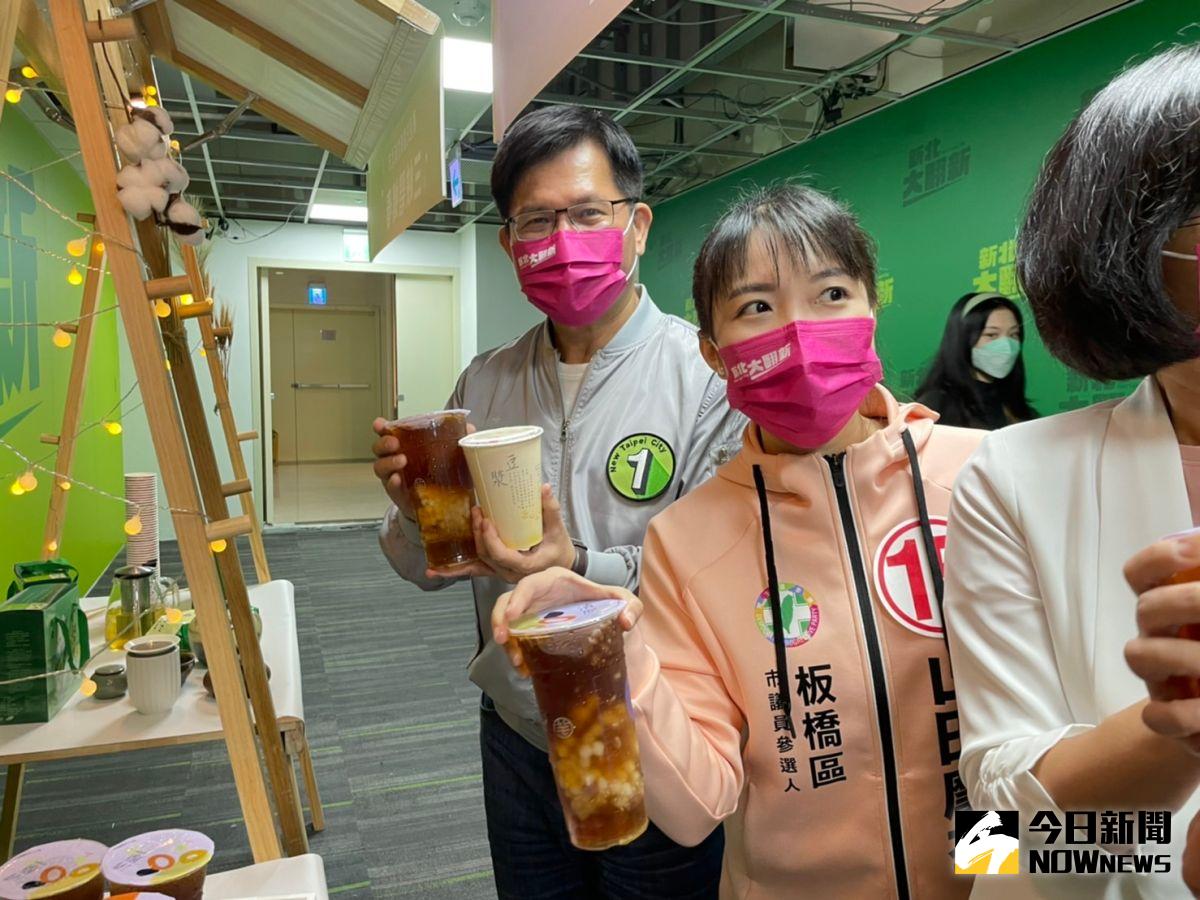 ▲林佳龍表示，不希望侯友宜成為韓國瑜2.0，作為他的挑戰者，自己也有必要替新北市民發聲。（圖／記者黃宣尹攝，2022.11.04）