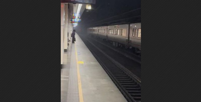 自強號驚傳冒煙！旅客在松山車站換車接駁　部分列車延遲
