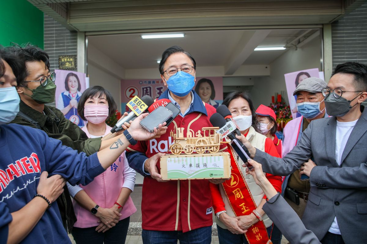 ▲國民黨桃園市長候選人張善政今（5）日上午出席市議員候選人周玉琴富岡競選服務處成立暨問政說明會。（圖／資料照片）