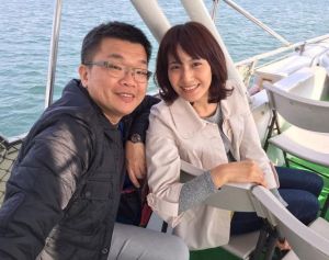 ▲蔡其昌的妻子黃玉廷婚前曾擔任空姐。（圖／資料畫面，2022.11.05）