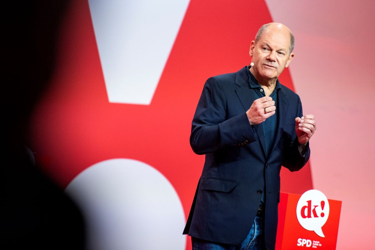 ▲德國總理蕭茲本周首度訪問北京，引來不少質疑聲浪。對此他表示，與中國國家主席習近平共同發布反對在烏克蘭使用核武的聯合聲明，就足以證明他不虛此行。（圖／美聯社／達志影像）