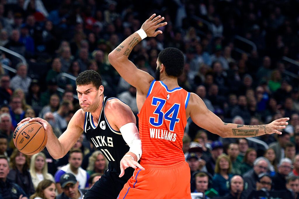 ▲ Brook Lopez攻下本季新高25分。美聯社