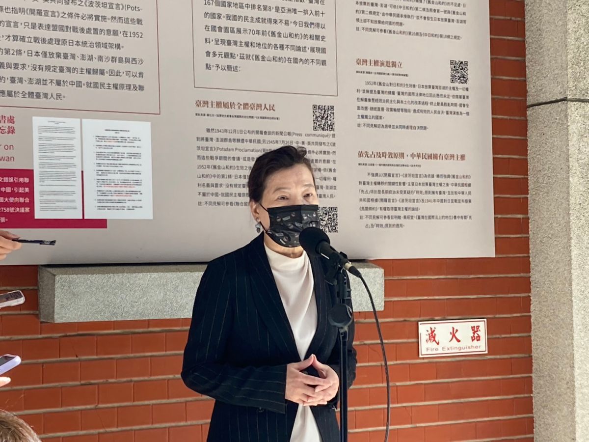 ▲針對黃珊珊於5日台北市長電視辯論會上提及有22件用電申請案被限電，經濟部長王美花今（7）日受訪指出，台北市並無缺電，松湖變電所就是要將特高壓的電轉下來供應給東區門戶。（圖／記者鄭妤安攝影）