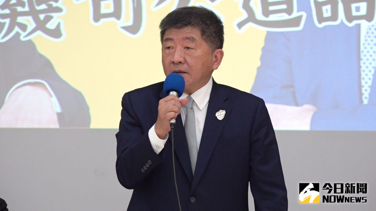 ▲陳時中反駁鹹豬手，認為是藍營議員選情困難要蹭熱度。（圖／記者朱永強攝，2022.11.07）