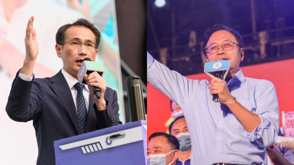 ▲桃園市長選情膠著。（圖／翻攝臉書）