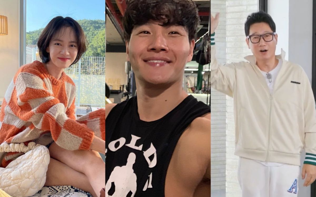 ▲宋智孝（左）主動吻金鍾國；池錫辰（右）錄影到一半宣布退出《Running Man》。（圖／宋智孝、金鍾國IG、LINE TV）