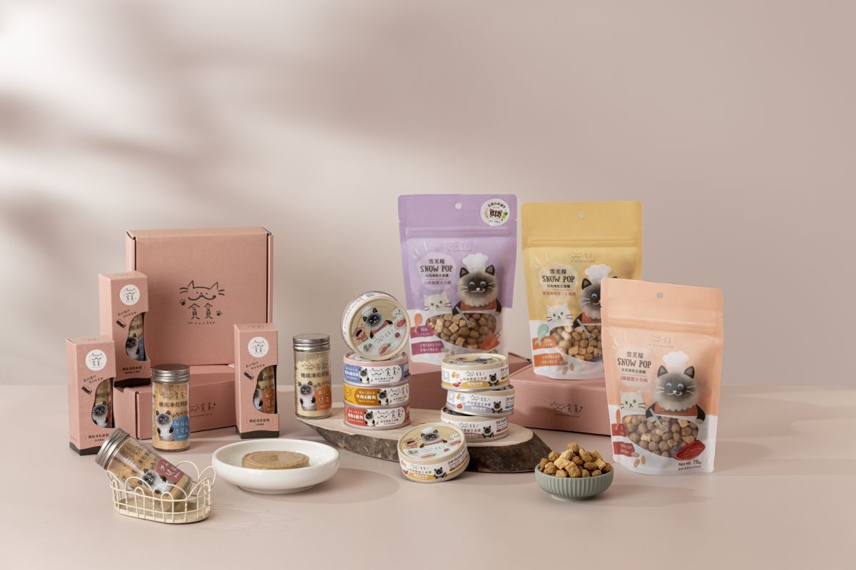 ▲台灣品牌「貪貪Munchee」由一群重視生態環境的團隊所組成，打造出台灣第一個生態護育的貓食品牌。（圖／貪貪Munchee提供）
