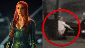 安柏赫德(Amber Heard)在西班牙街上便溺。 ▲安柏赫德(Amber Heard)在西班牙街上便溺。(圖/翻攝自amberheard IG、Joseph Morris YT)