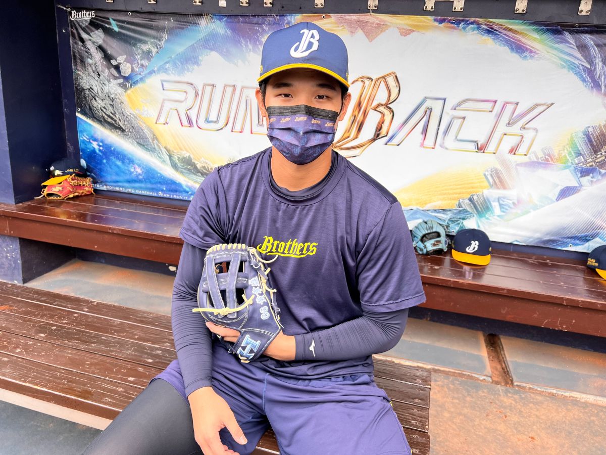 ▲中信兄弟三壘手黃韋盛(圖/記者簡名杉攝)