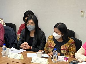 圖左為Isabelle教授,圖右為Iweng Karsiwen。(圖/台亞基金會) ▲圖左為Isabelle教授,圖右為Iweng Karsiwen。(圖/台亞基金會)