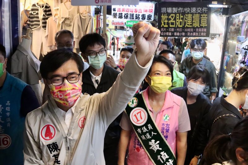 陳其邁「迺夜市」擠爆 黃偵琳:會做事的證明