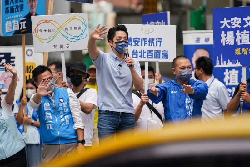 ▲蔣萬安說,他選舉一路走來堅持做自己,不做秀、透過花俏的方式吸引眼球。(圖/資料照片)