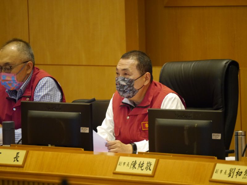 ▲侯友宜主持選前最後一次市政會議,請各局處主管務必做好市政工作優於一切,把事情做好才是本分。(圖 /記者吳嘉億攝,2022.11.9)