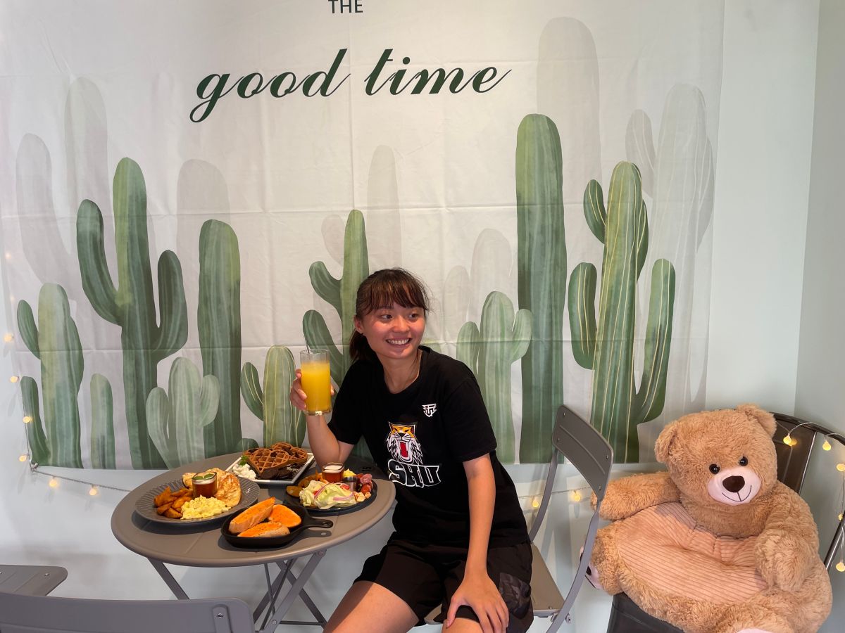 ▲李子玄為通勤族，對於蔡其昌所拋出的捷運政見印象深刻，但選前將持續比較各候選人的政見。（圖／李子玄提供）