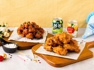 9大速食雙11拚優惠!肯德基6炸雞111元 麥克雞塊買4送4 ▲bb.q CHICKEN雙11姓名對中「韓、妞、歐、巴」任一同字吃優惠。(圖/bb.q CHICKEN提供)
