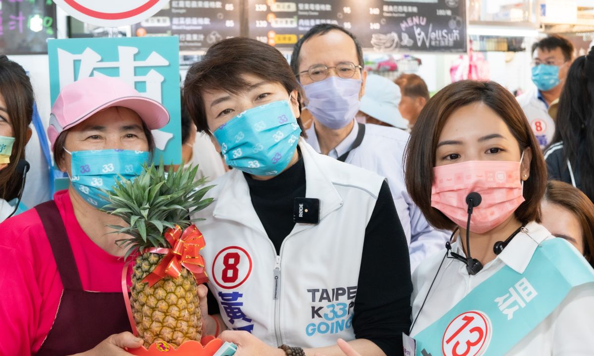 ▲台北市長候選人黃珊珊10日直言，Ubike恢復前30分鐘免費是走回頭路的政見，會讓過去租不到車的亂象再次發生。（圖／黃珊珊辦公室提供）