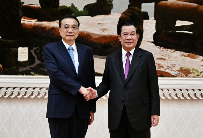 ▲中國國務院總理李克強9日宣布，將援助柬國人民幣2億元（合新台幣8.8億元）。（圖／美聯社／達志影像）
