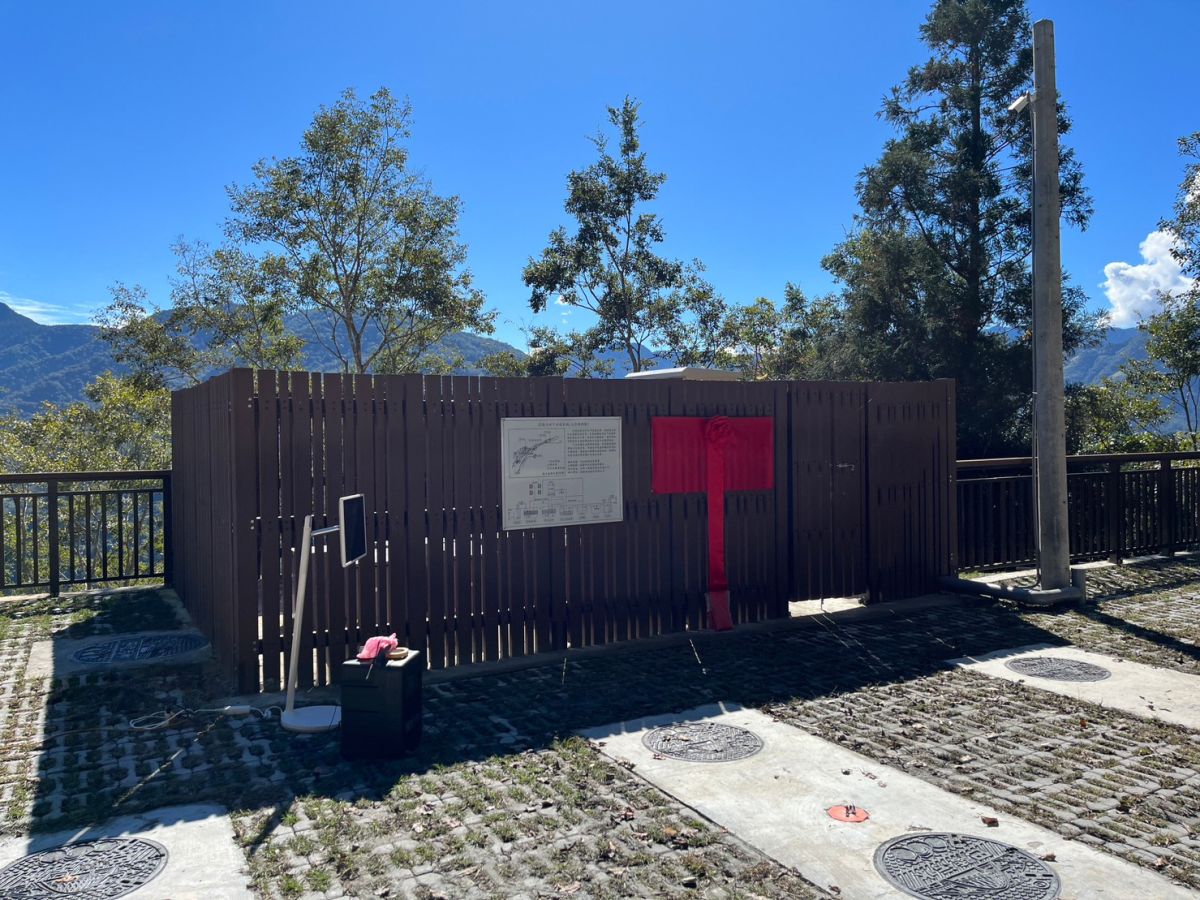 ▲環保署補助桃園市政府「石門水庫上游集水區-巴陵地區水質改善工程」今（10）日完工啟用。圖為巴陵地區水質改善工程現址。（圖／環保署提供）