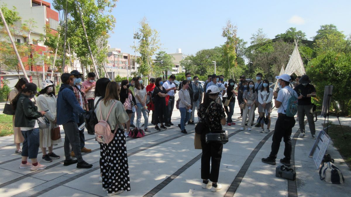 ▲新營鐵道地景公園將在地產業歷史紋理融入整體規劃，讓桃園市來訪團隊印象深刻（圖／台南市政府提供）