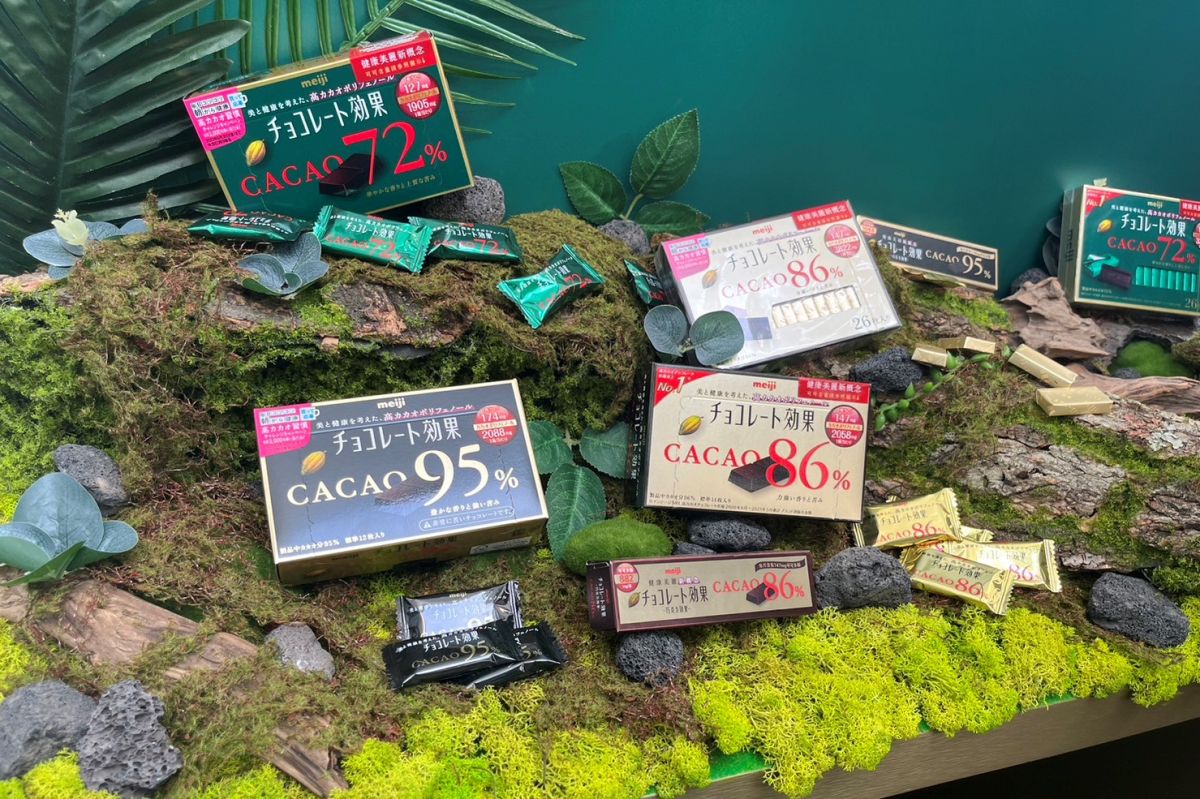 ▲學界研究顯示，黑巧克力中含有的可可多酚，可以抗氧化並且預防心血管疾病。（圖／記者鍾怡婷攝）