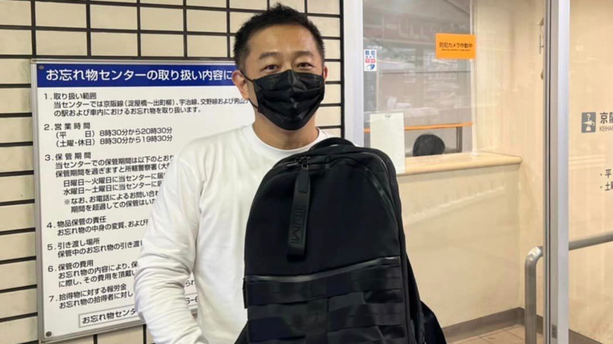 ▲陳昭榮終於找到包包，讓他非常感動。（圖／翻攝自陳昭榮臉書）