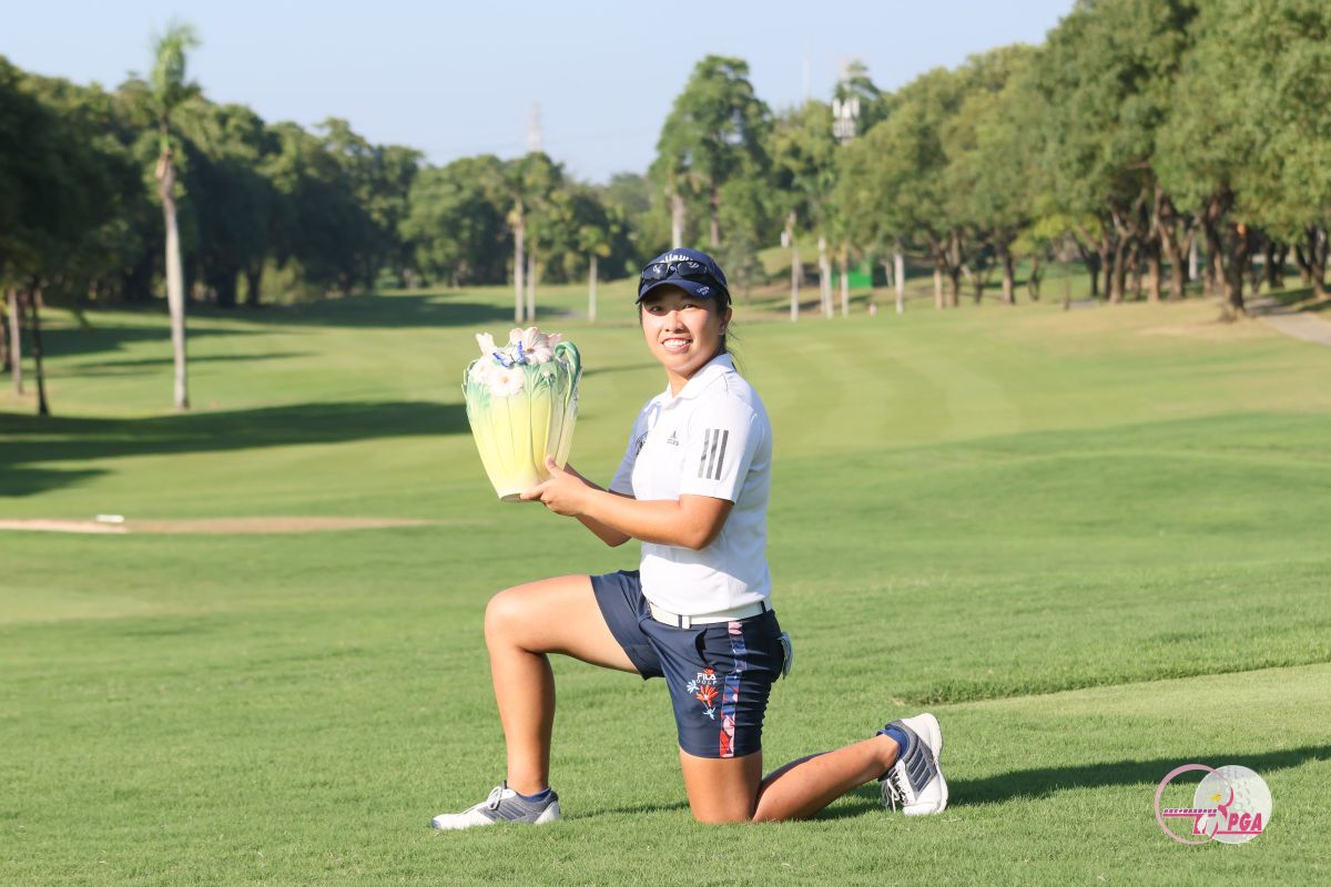 ▲冠軍曾彩晴(TLPGA提供)