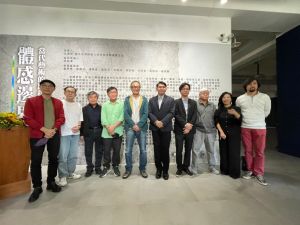 ▲「體感邊界」參展藝術家各自有著鮮明的創作特色，皆為國內重量級藝術家（圖／記者林怡孜攝，2022,11,12）