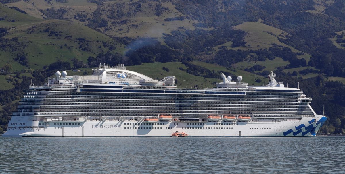 ▲「盛世公主號」郵輪爆發大規模新冠疫情。資料照。（圖／美聯社／達志影像）