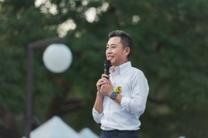 沈慧虹今日下午於新竹孔廟舉行「新竹光榮5力全開」造勢,林智堅現身替自己過往的副手背書,力拚延續新竹光榮。 ▲沈慧虹今日下午於新竹孔廟舉行「新竹光榮5力全開」造勢,林智堅現身替自己過往的副手背書,力拚延續新竹光榮。(圖/沈慧虹辦公室提供)