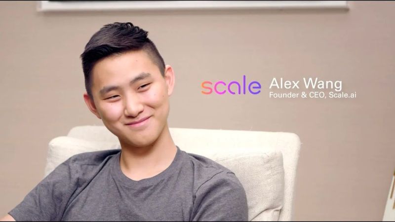 ▲榮獲《富比世》全球「最年輕白手起家富翁」稱號的25歲亞裔Alexandr Wang，靠著AI技術與創業公司被譽為「下個馬斯克」。（圖／翻攝自alexandr_wang＠twitter）