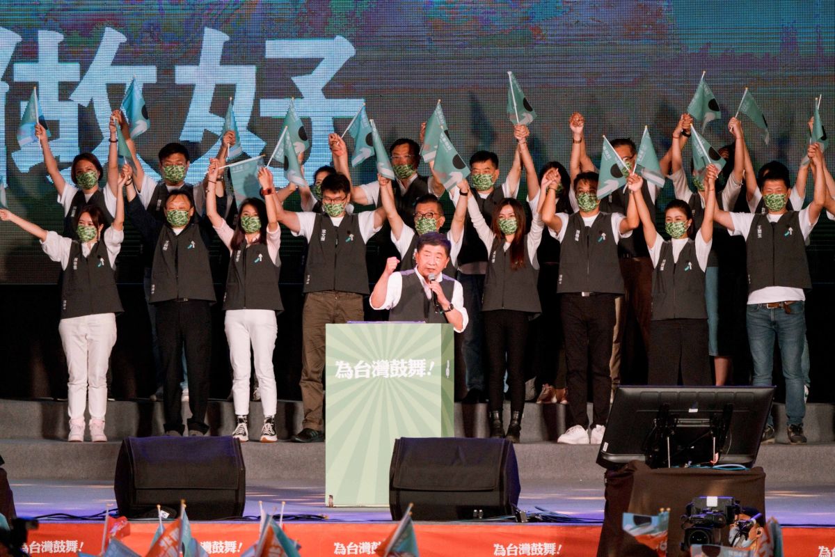 ▲陳時中表示同島一命，也向支持者喊話，不要懷疑自己、不要分散力量、不要仇恨對方。（圖／陳時中競辦提供）