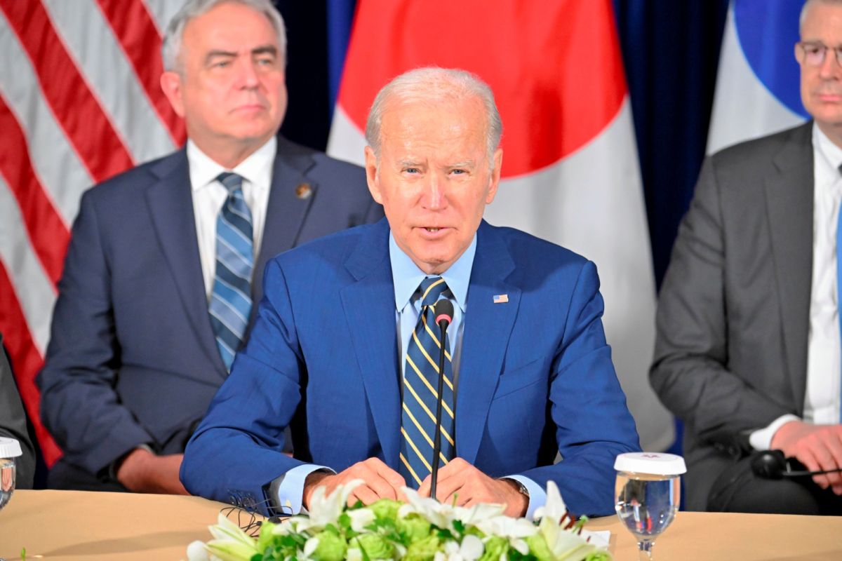 ▲美國總統拜登與日本首相岸田文雄13日舉行峰會，雙方在地緣政治緊張升高之際，同意強化美日同盟關係。（圖／美聯社／達志影像）