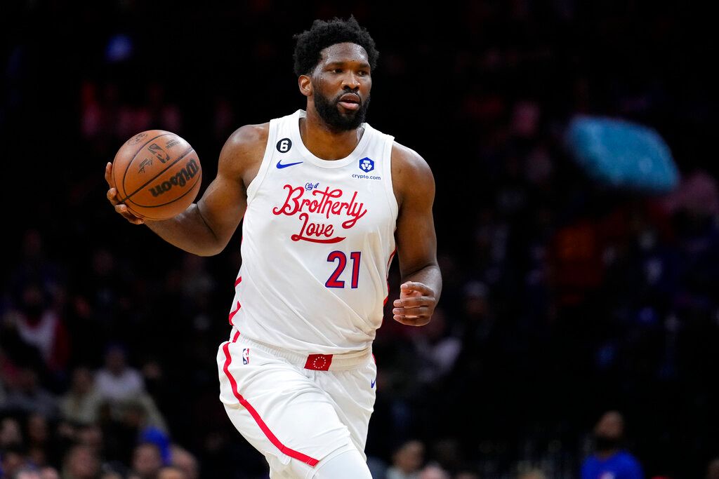 ▲Joel Embiid。（圖／美聯社／達志影像）