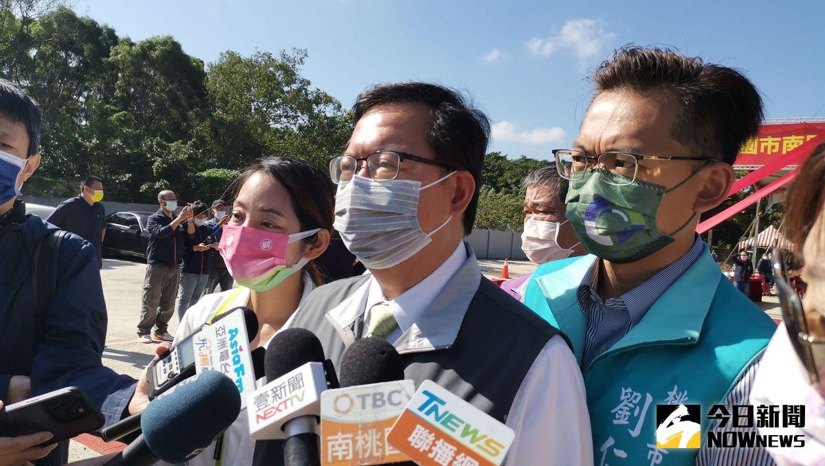 ▲鄭文燦表示，李鴻源擔任過部長，不應該砸掉自己的招牌，我們不會要求他道歉，這樣的說法只呈現出自己的格調。（圖／記者李春台攝，2022.11.14）