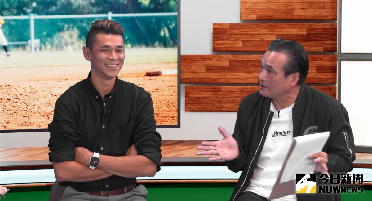 ▲方昶詠在節目中分享從職棒球員變成網紅的心路歷程。（圖／沈傳恩 攝）