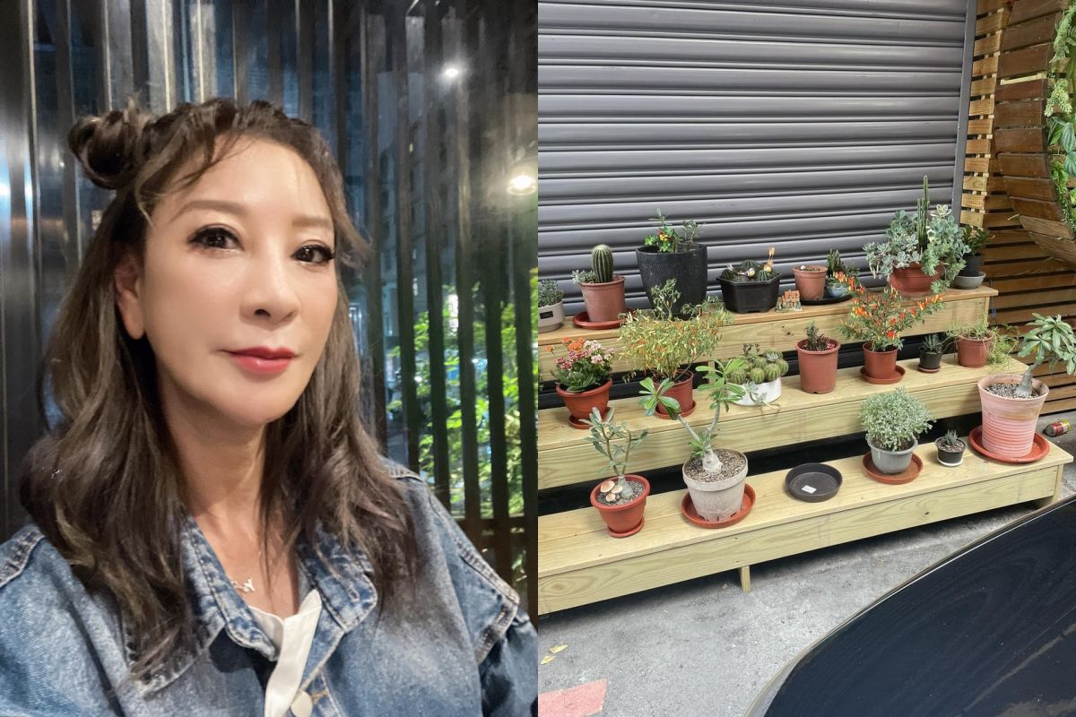 ▲楊繡惠狠批偷花賊，結果卻出乎意料。（圖／翻攝自楊繡惠FB）