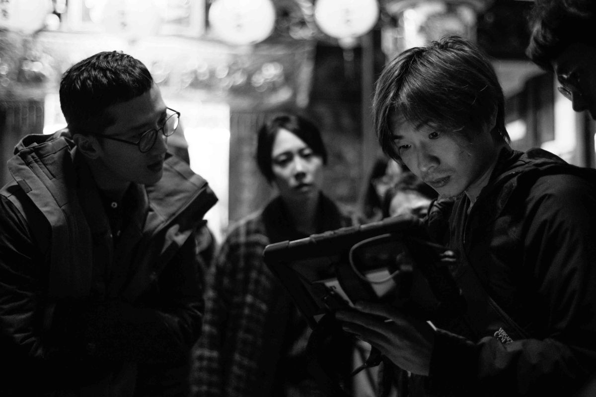 ▲柯孟融（右一）執導的第四部院線作品《咒》於今年金馬獎來勢洶洶。（圖／金馬執委會提供）