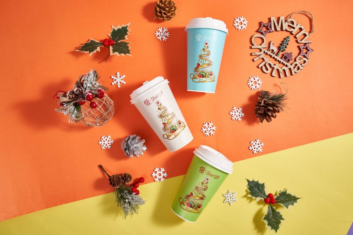 ▲7-11咖啡全面換新裝，迎接充滿愛的聖誕節，首波主題杯將於11月16日上市，推出白、粉藍、粉綠3款。（圖／業者提供）