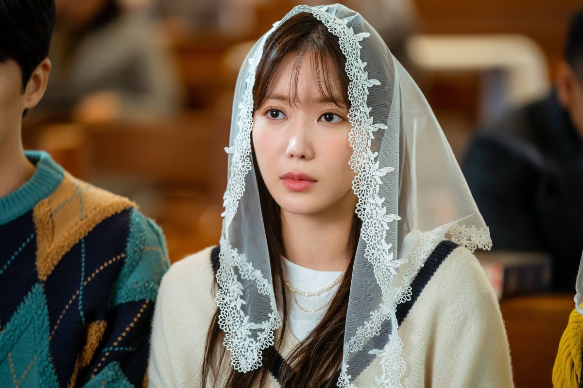 ▲劇中，林秀香飾演堅守婚前守貞的女主角卻意外懷孕。（圖／衛視中文台）