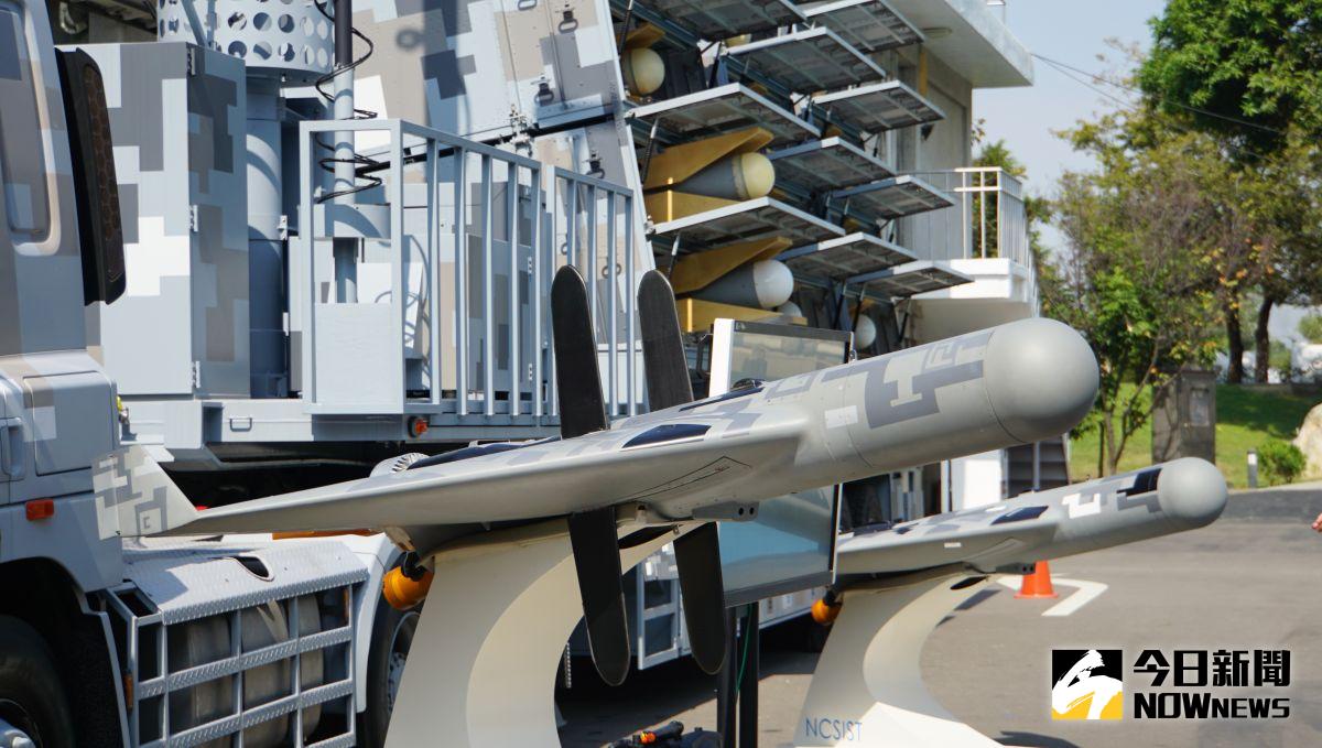 ▲劍翔反輻射無人機。（圖／記者呂炯昌攝）