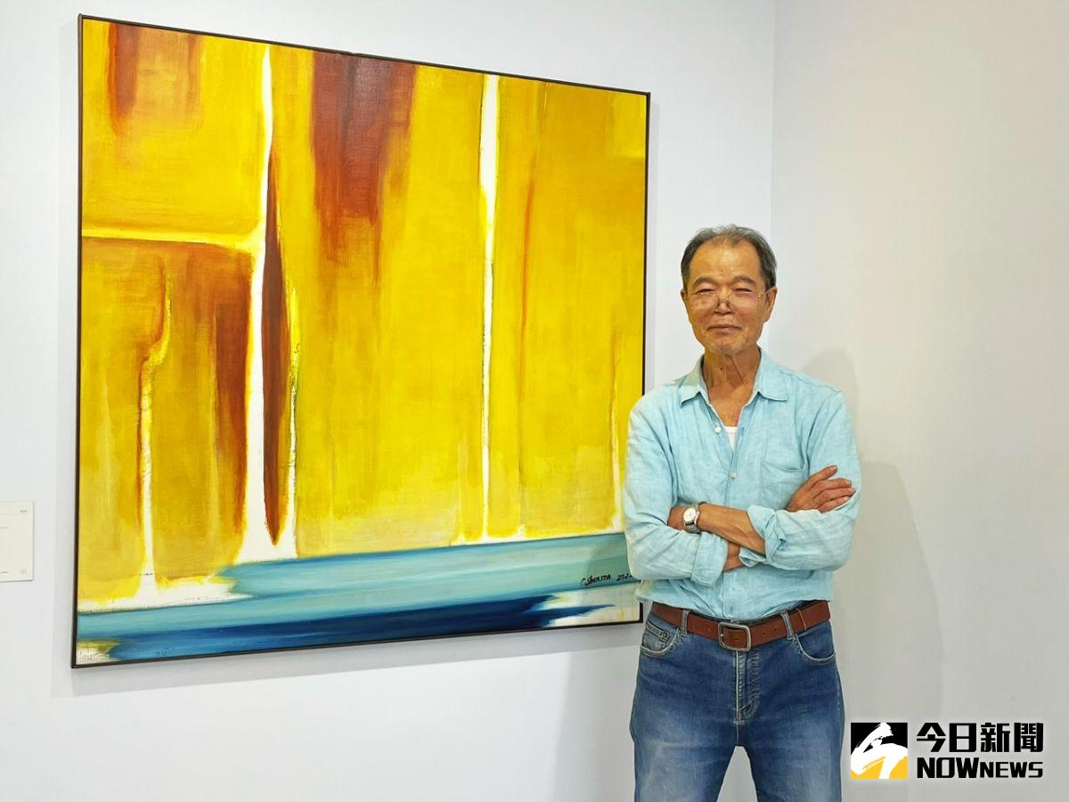 ▲陳聖頌個展《再序．虛實之間》於蕭勤國際文化藝術基金會展出。（圖／記者陳美嘉攝，2022.11.15 ）