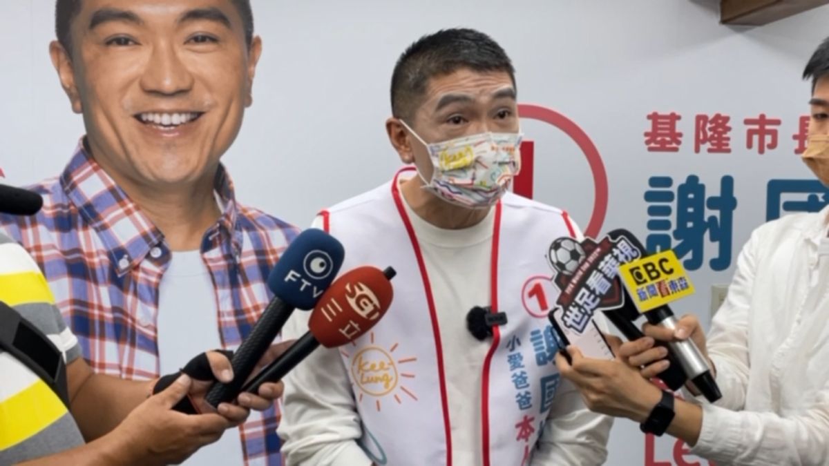 ▲蔡適應陣營指控謝國樑發橄欖油、餐盒，謝國樑今下午澄清跟他們沒任何關係，只是助理去發放面紙，並強調明日就會提告對方，意圖使人不當選。（圖／謝國樑辦公室提供）