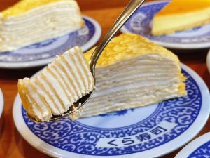 ▲最讓人期待回歸的「北海道千層蛋糕」。（圖／藏壽司提供）