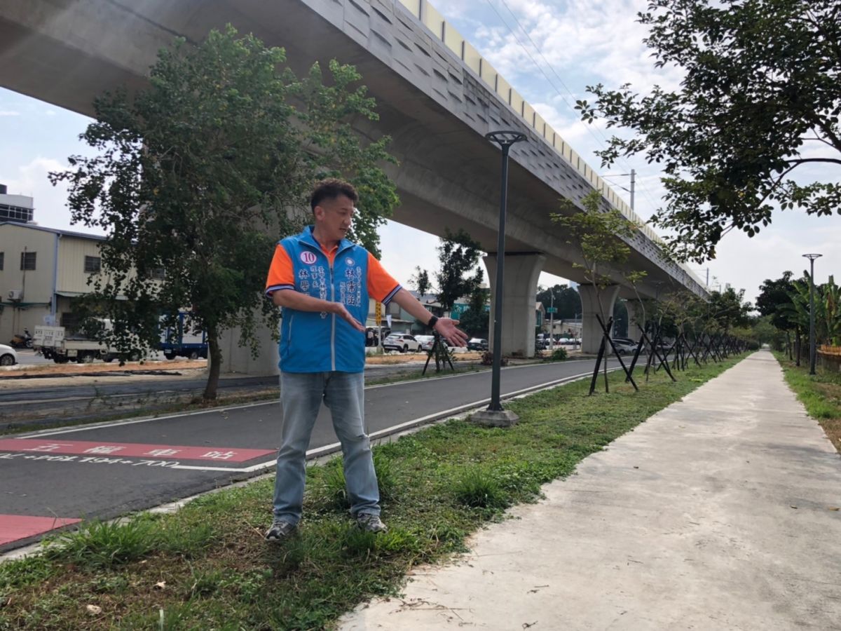 ▲全民瘋路跑，台中市東南區市議員候選人林霈涵為台中路跑人爭取，興建一條安全舒適的路跑廊道。（圖／林霈涵競總提供）