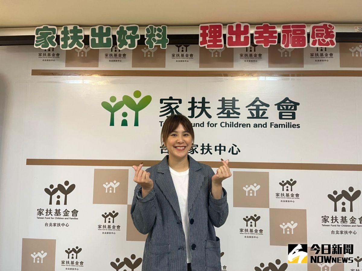 ▲黃小柔出席公益活動。（圖／記者侯家瑜攝）