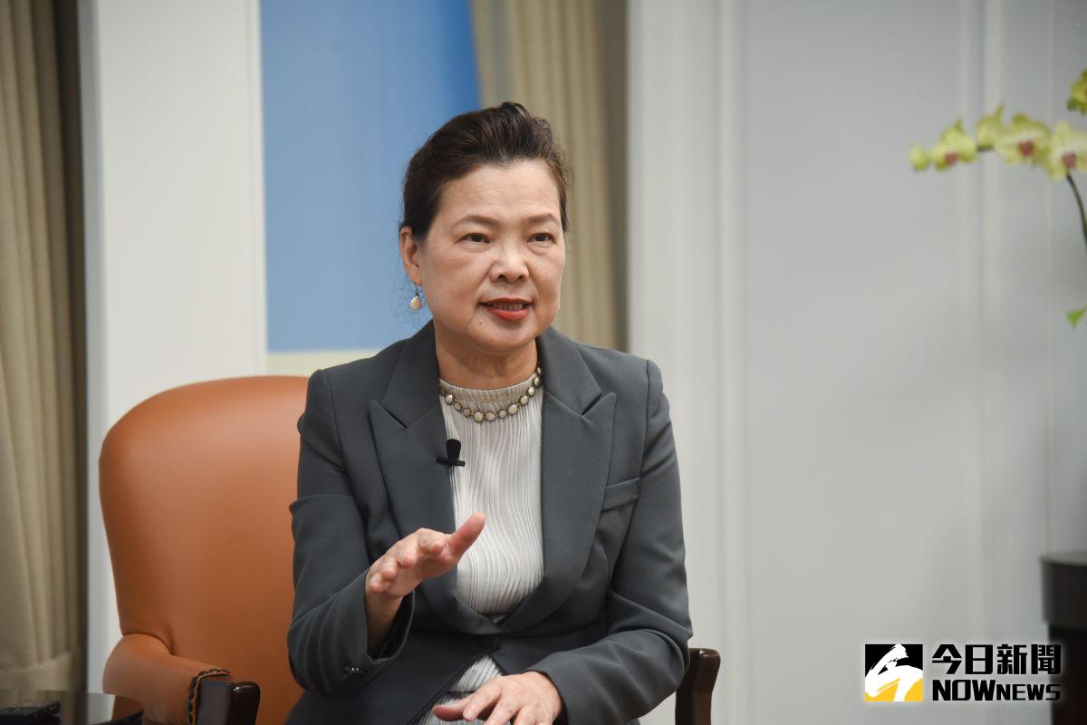 ▲回顧前兩年GDP表現優異，經濟部長王美花接受《NOWnews今日新聞》採訪時，將成果歸功於「防疫做得好」。（圖／記者陳明安攝影）