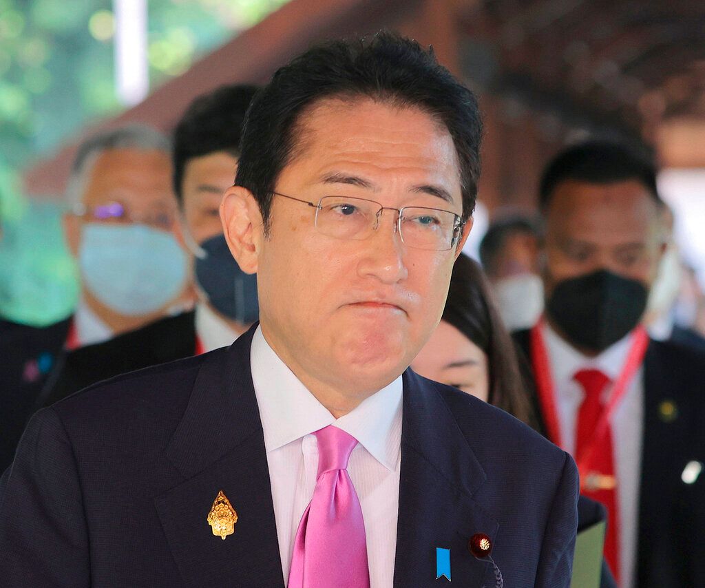 ▲日本首相岸田文雄表示，亞太區域的安全情勢變得越來越嚴峻，北韓發射洲際飛彈的頻率前所未有的密切。（圖／美聯社／達志影像）