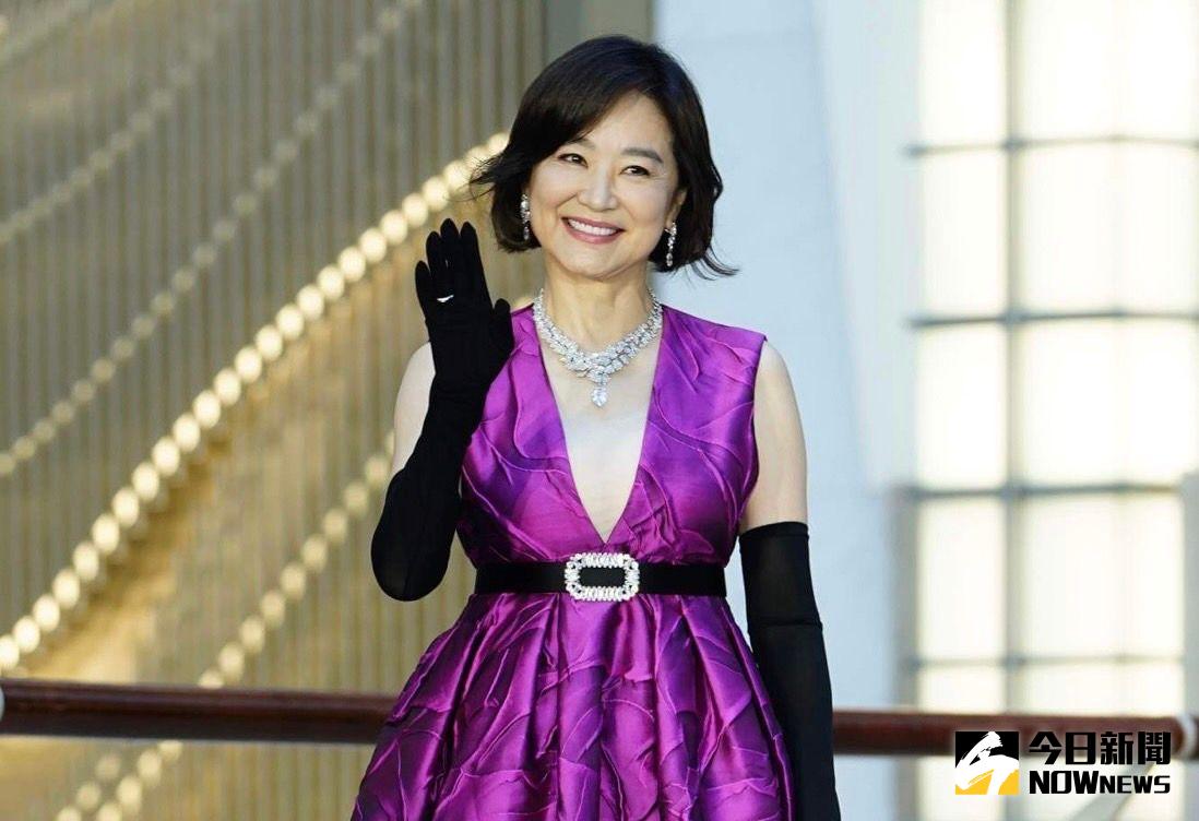 ▲資深女星林青霞出席精品開幕活動，氣色依舊相當好，風采不減。（圖／葉政勳攝影）