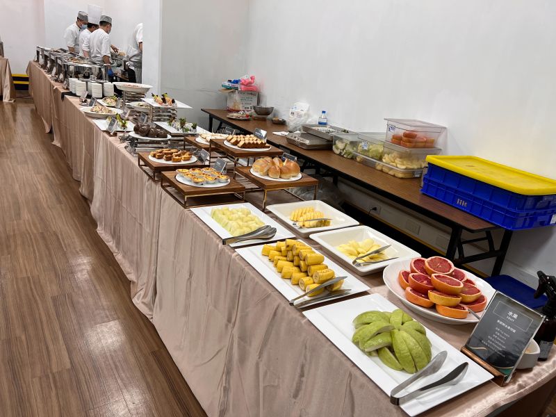 ▲經典賽將提供各國好手豪華buffet(圖/記者簡名杉攝)